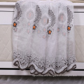 Hot sale classical european luxury embroidery sheer curtain